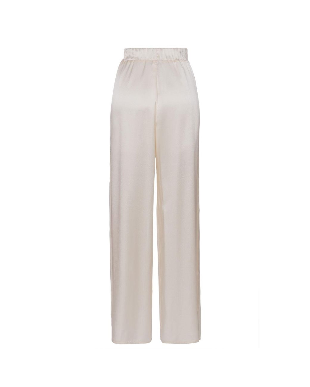 Anse Victorin Gray Emma Silk Pants