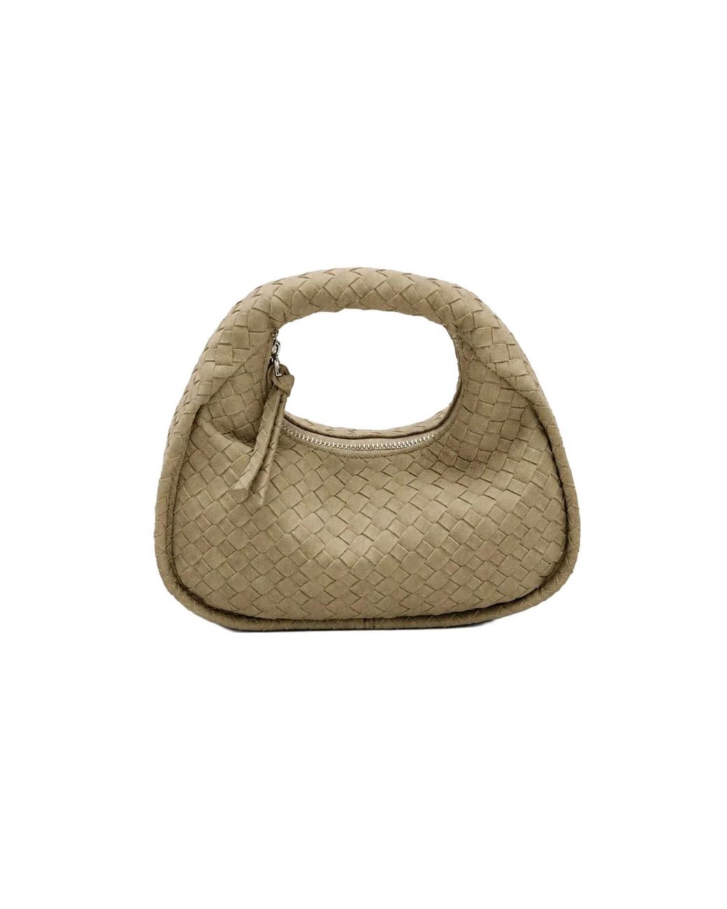 Sd Collection Green Mink Joli Mini Suede Bag