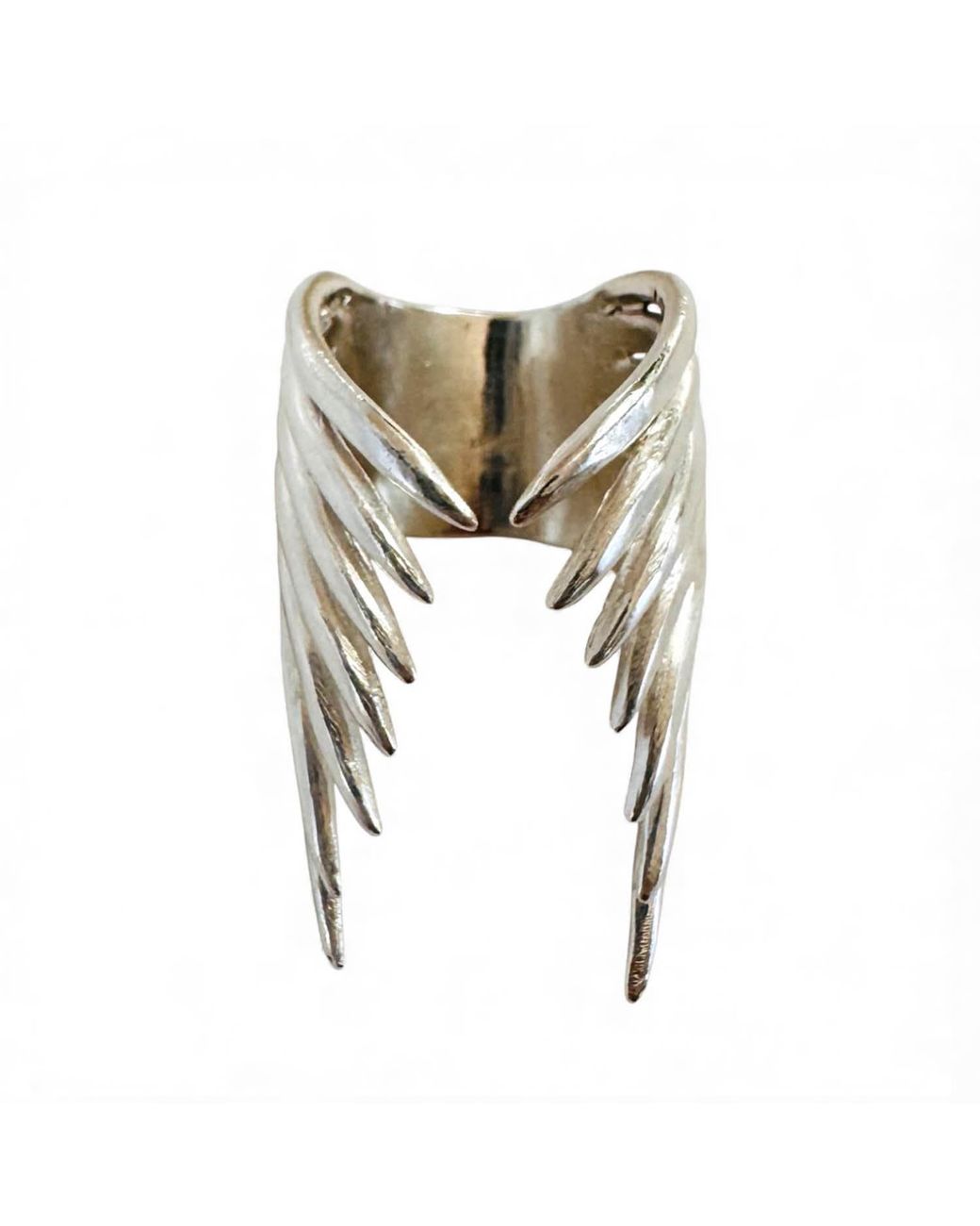 Aki Roc Jewelry Metallic The Hug Statement Ring -Sterling