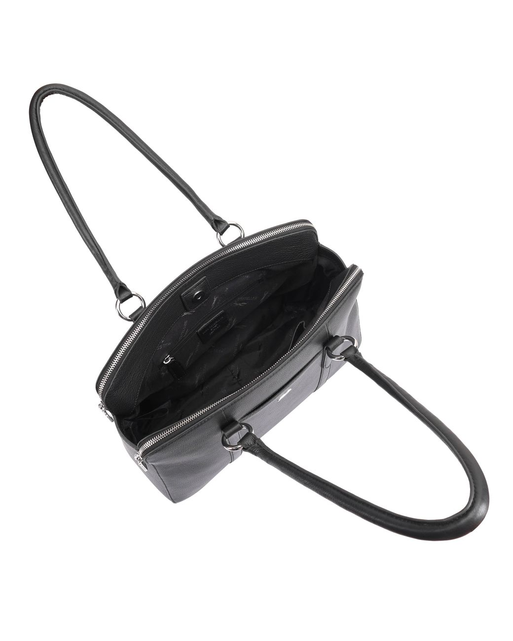 Paul Costelloe Black Laurent Leather Tote