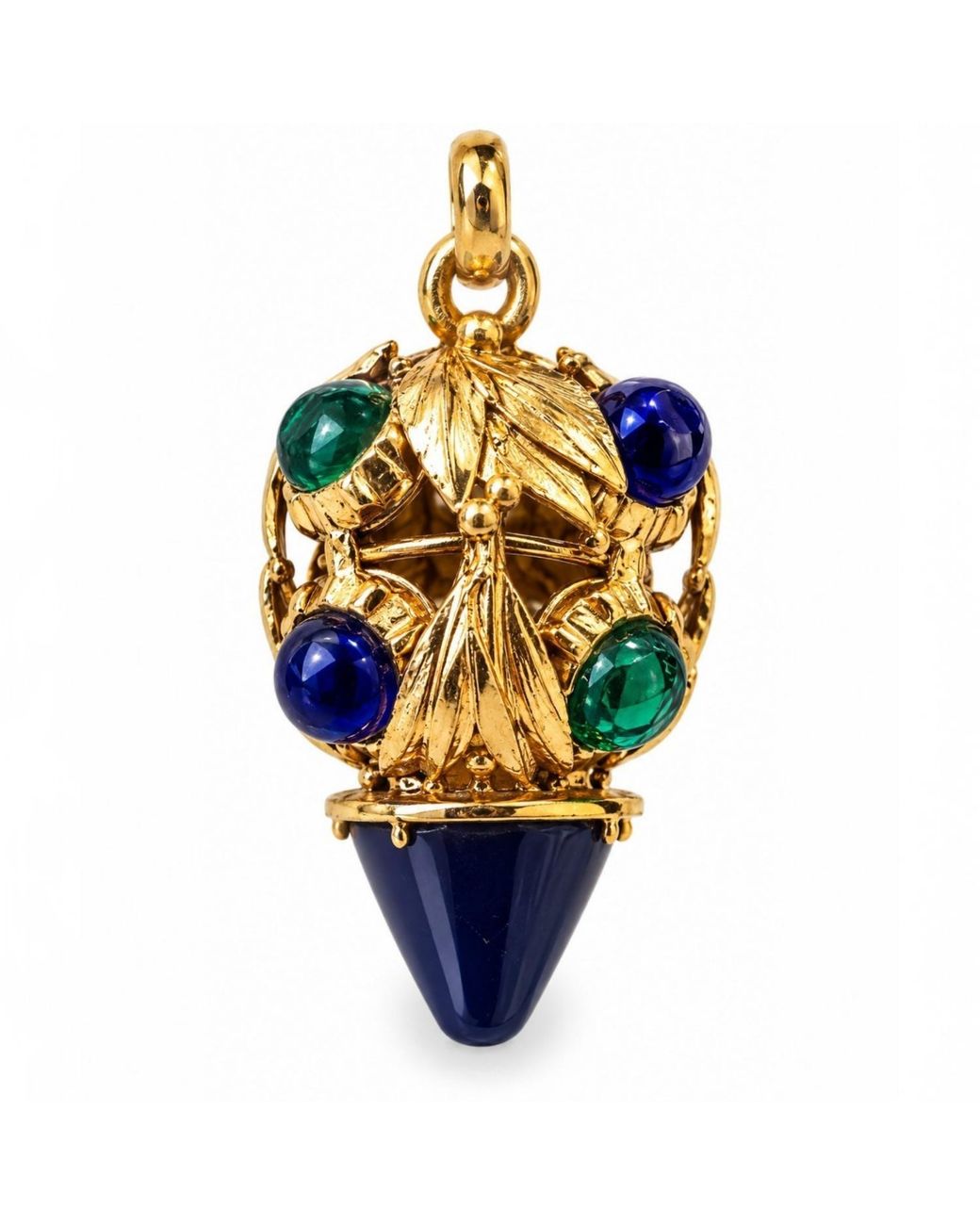 Vstyle Metallic Midnight & Statement Pendant Necklace