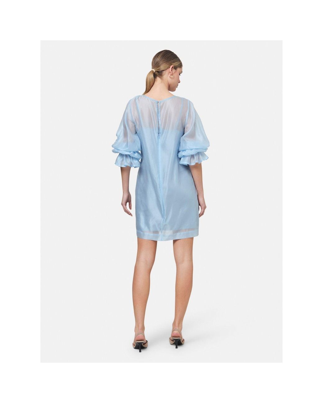 Helen Mcalinden Blue Aurora Sky Dress