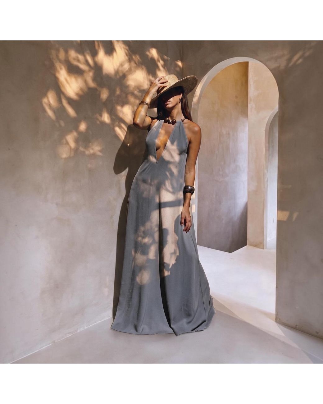 Kipépéo Gray Samantha Dress