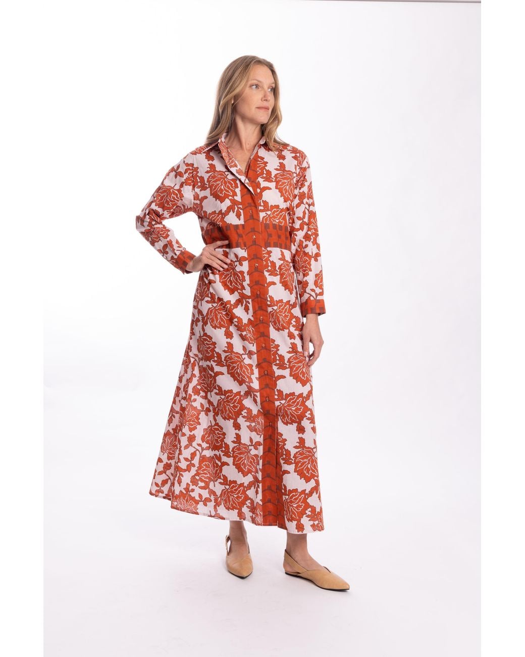Bindu Red Sophie Dress