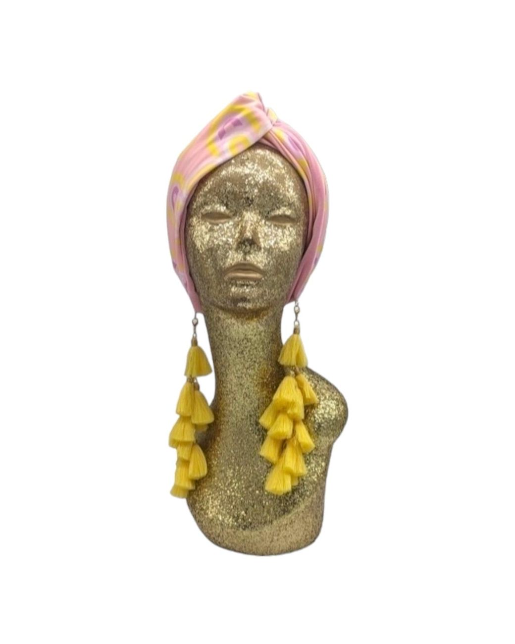 Julia Clancey Yellow Olympia Fondant Chacha Turban Twist