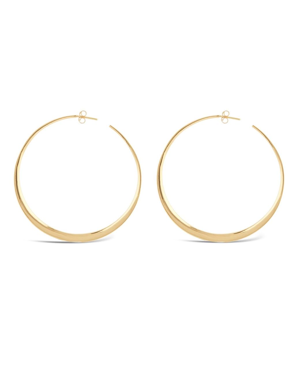 Dinny Hall Metallic Signature Large Dinny Hoops