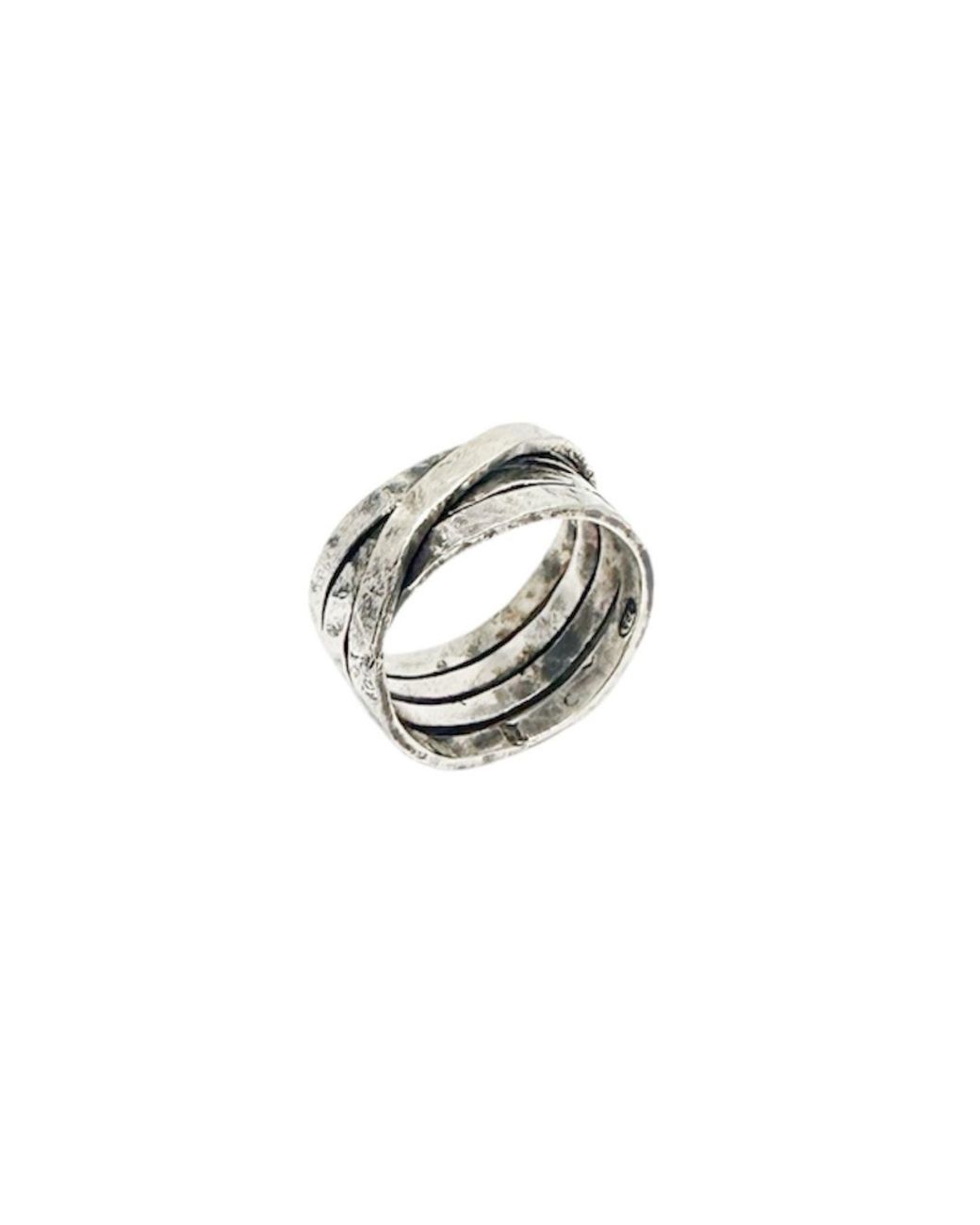 Tg-Jewellery by Tamara Gervasio Metallic Fasce Ring — Recycled Sterling