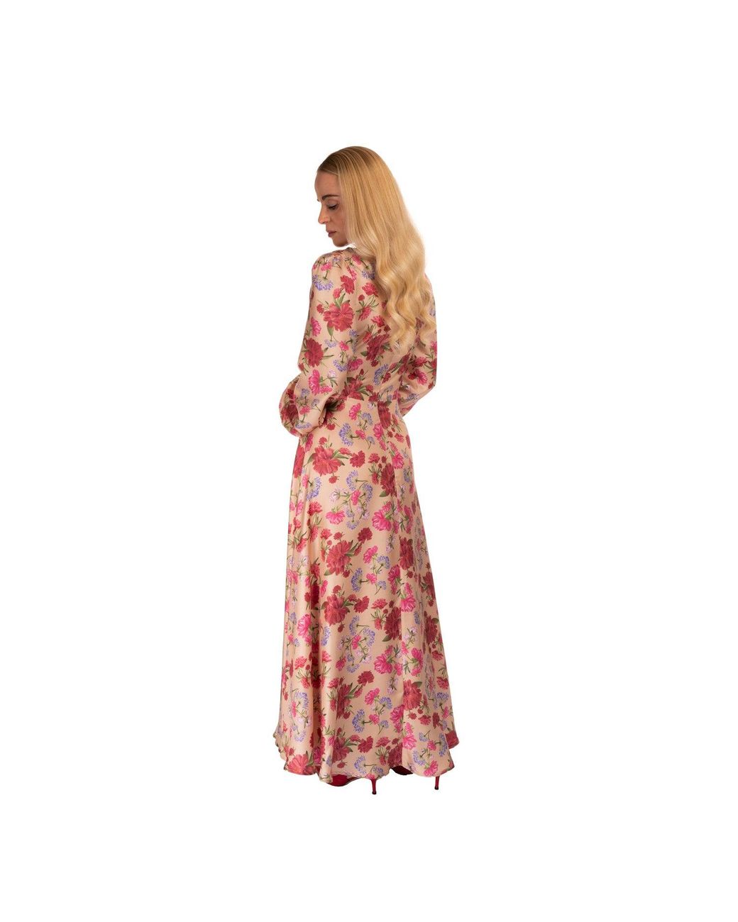 Sofia Tsereteli Red Classic Romance Gown