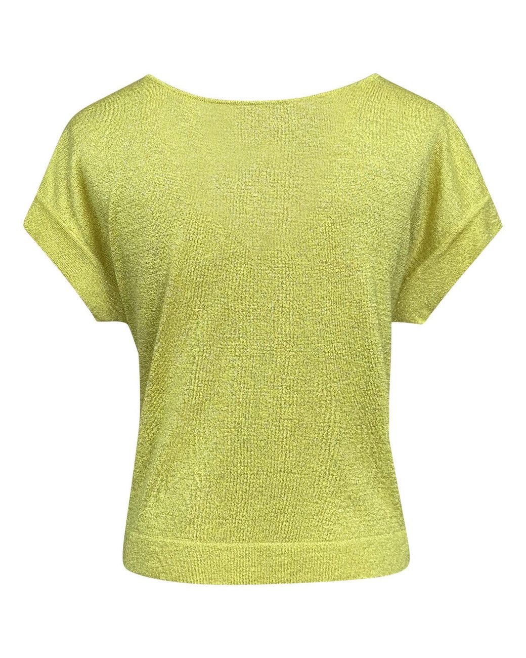 Perlavera Green Perry Apple Knitted Tank Top With Belt