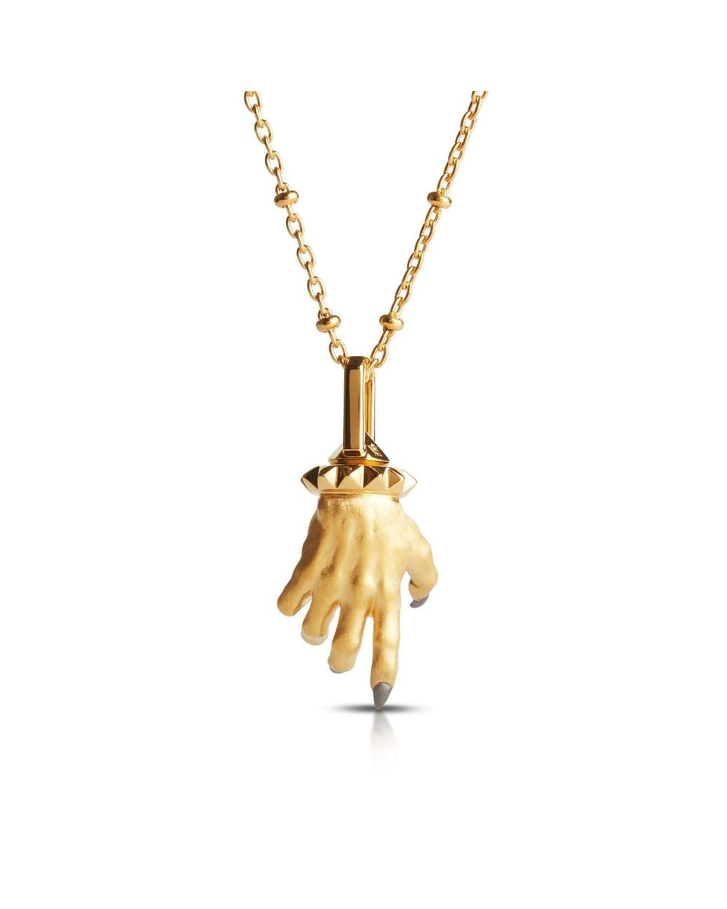 Kasun Metallic Hand Of The Protector Pendant