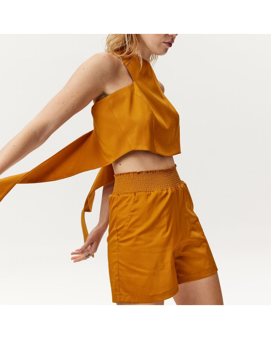 Mirimalist Brown Cinnamon Shorts