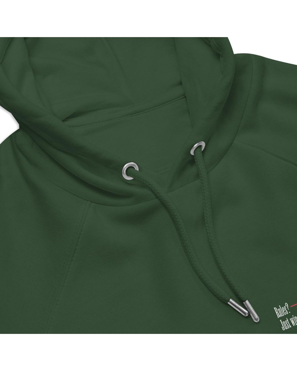 Anchor and Crew Green Bottle Eight Fight Or Flight Club Editions Organic Cotton Hoodie