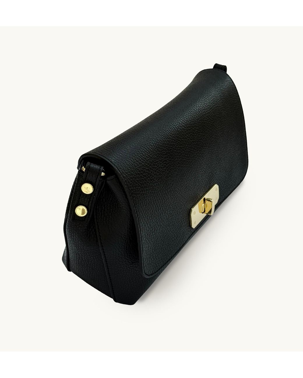 Apatchy London Black The Maisie Maxi Leather Bag
