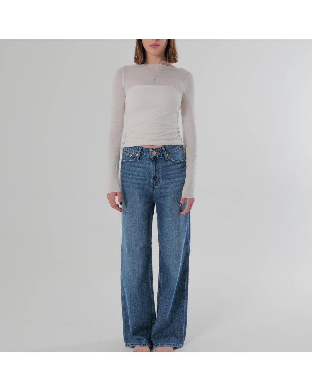 Her & Glory Blue Rosie Wide Leg