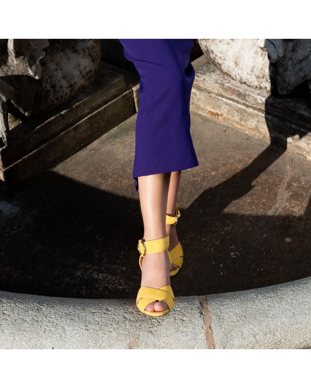 Rosamund Muir London Yellow Montana Lemon Sandals