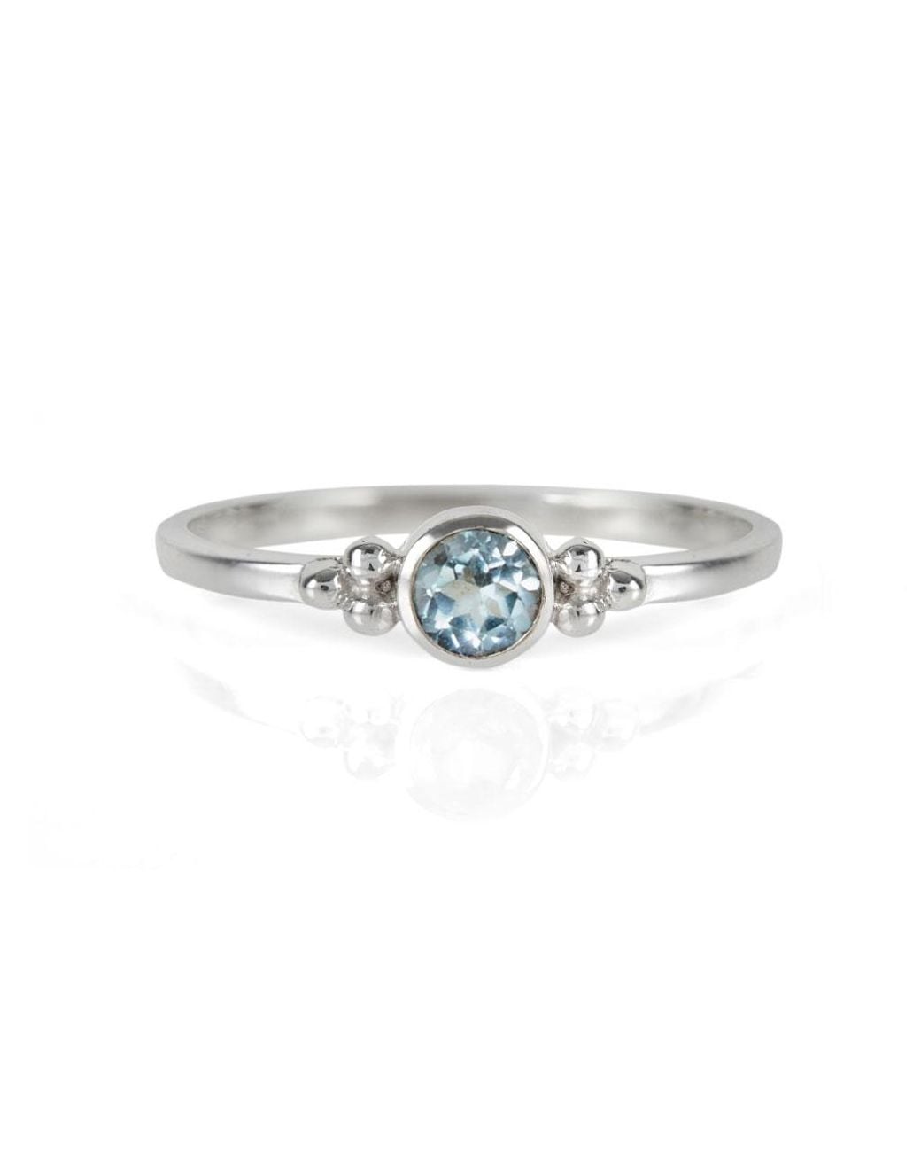 Charlotte's Web Jewellery White Holi Jewel Stacking Ring