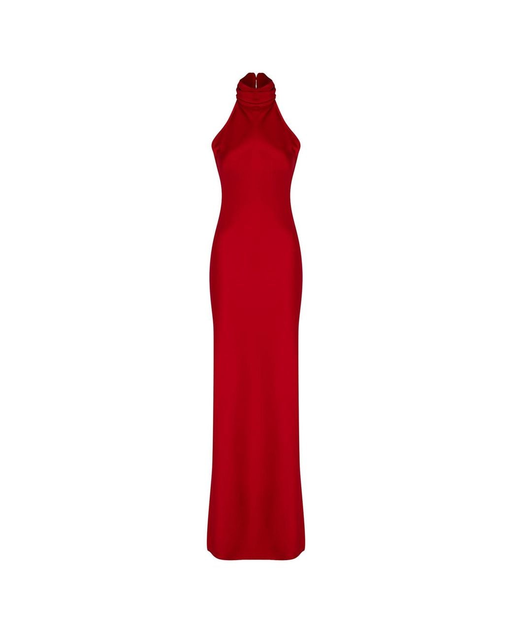 Herfetch Red Maxi Vd Dress