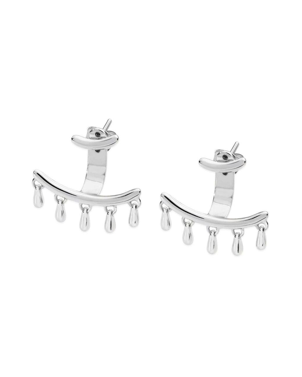 Lucy Quartermaine Metallic Multi Drop Ear Jackets