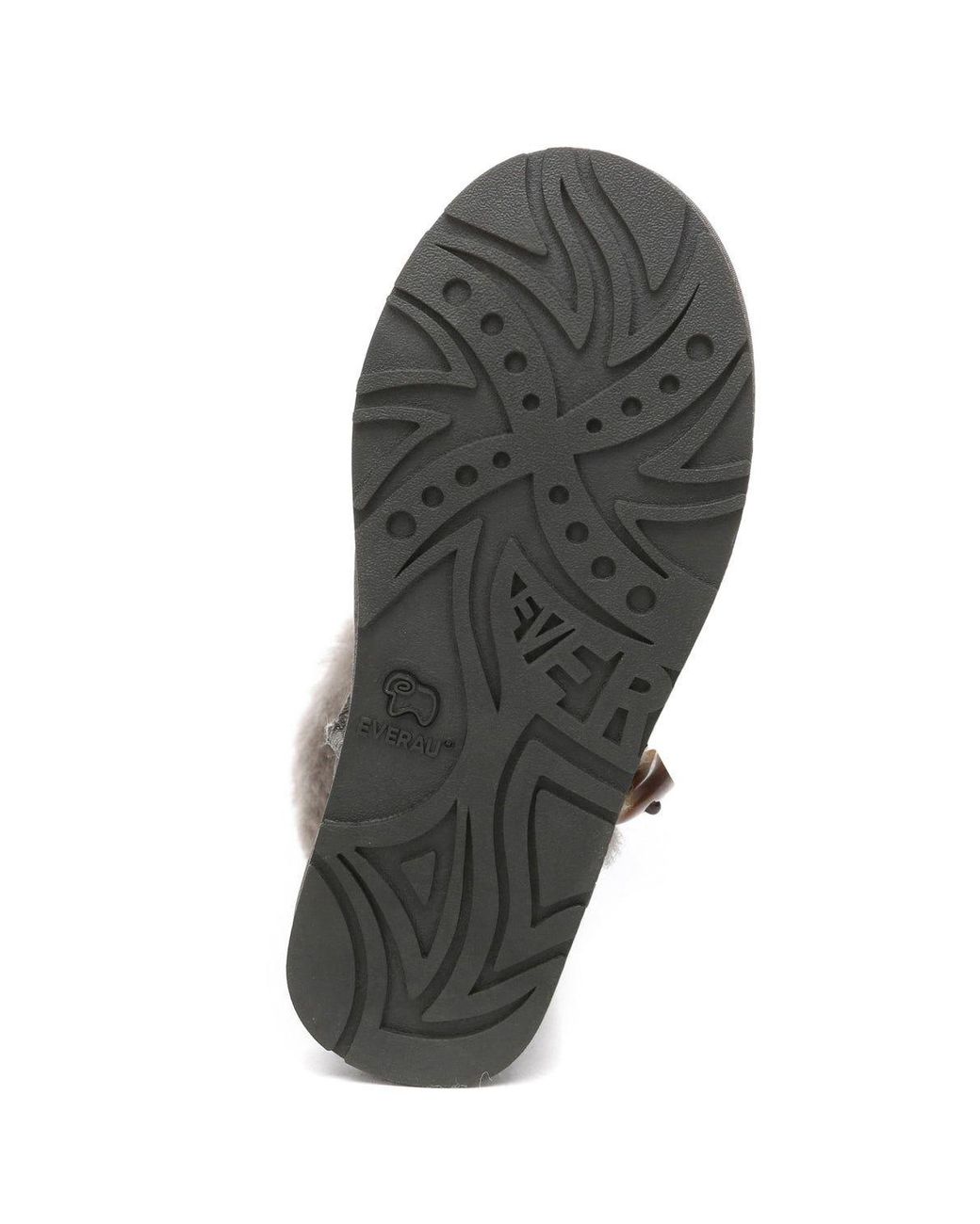 EverAu Australia Gray Stork Horn Toggle Button Short Boots