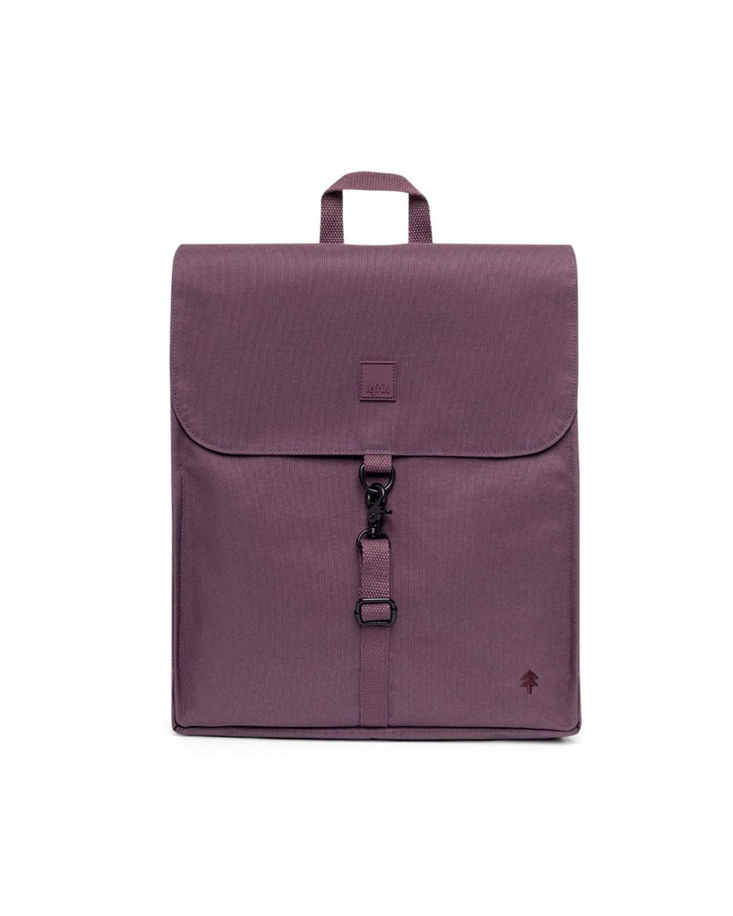Lefrik Purple Handy Mini Backpack Stripes