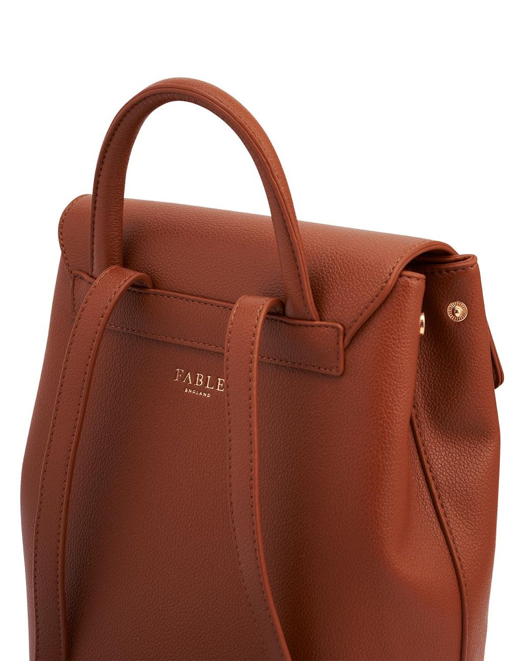 Fable England Brown Laura Small Backpack