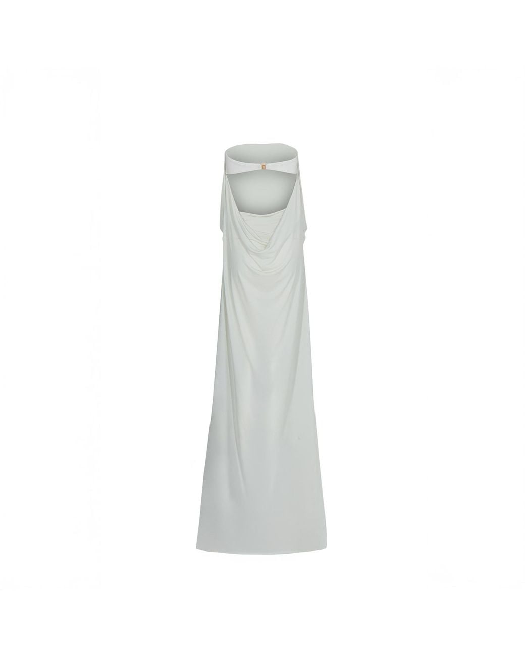 Herfetch White Maxi Canvas Dress