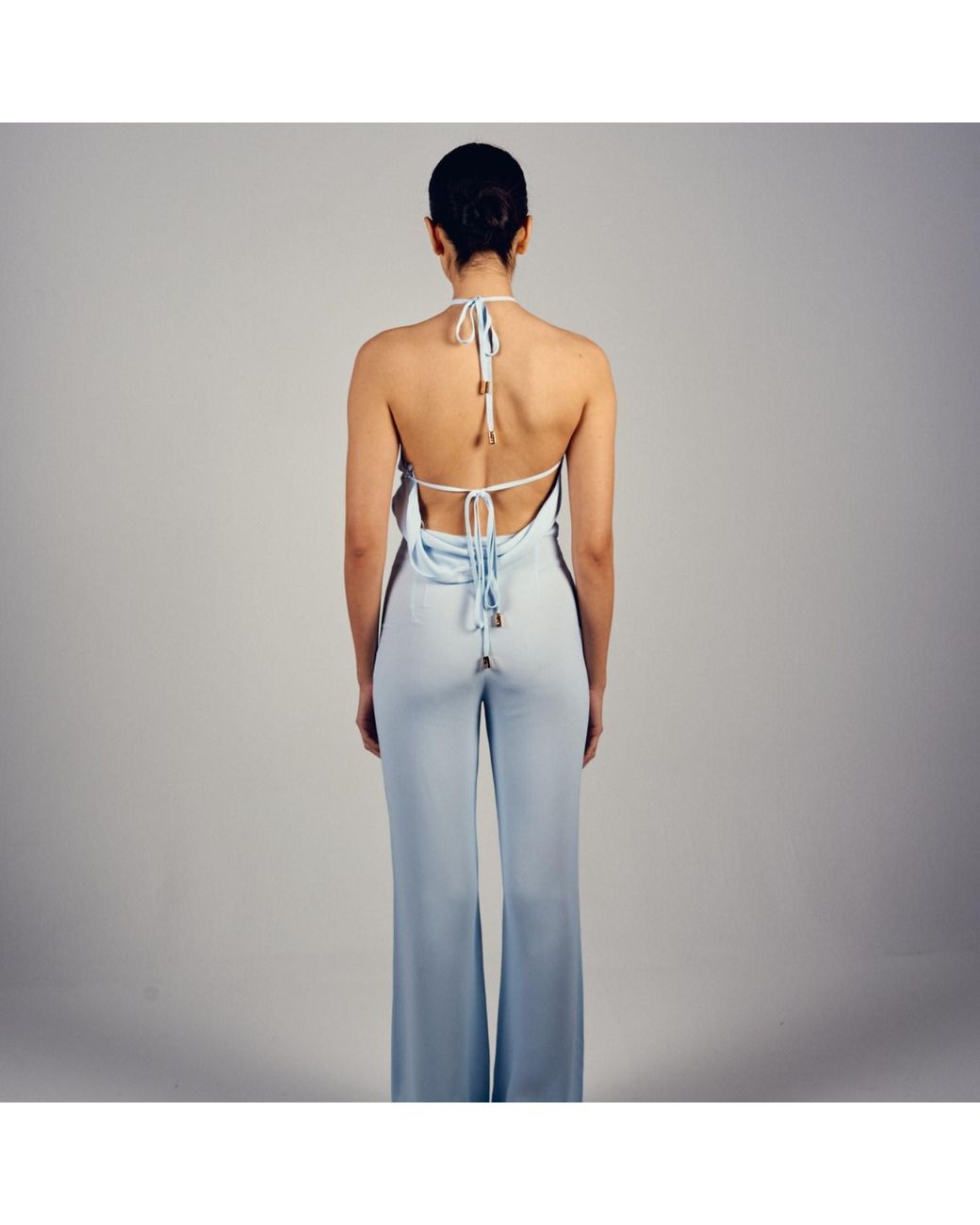 The Ethos Studio Blue Emilia Jumpsuit