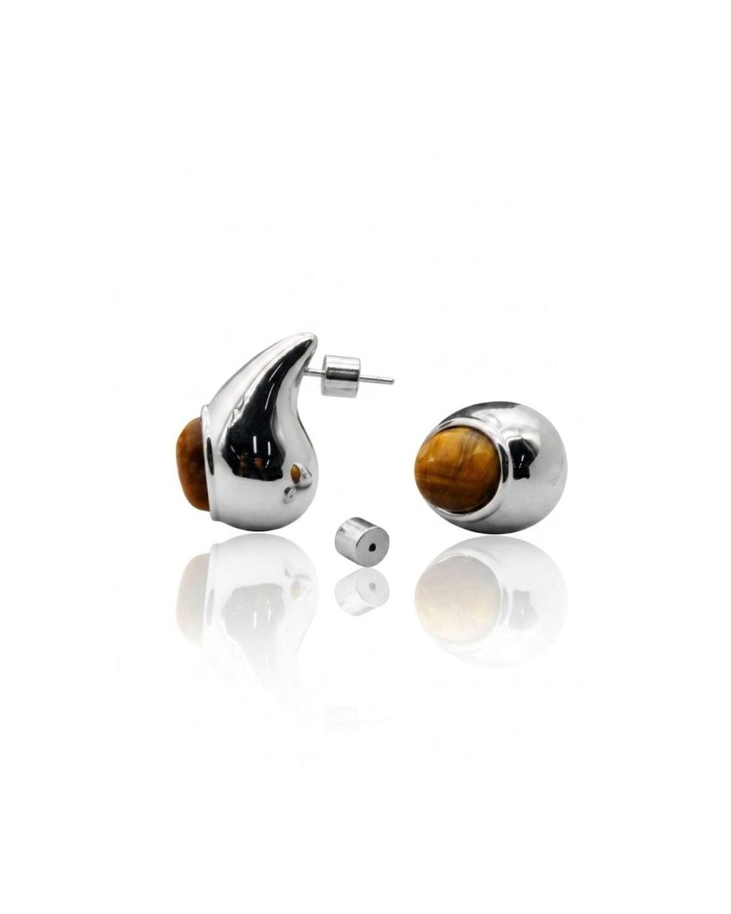 VIEA Metallic Solis Muse Drop Earrings