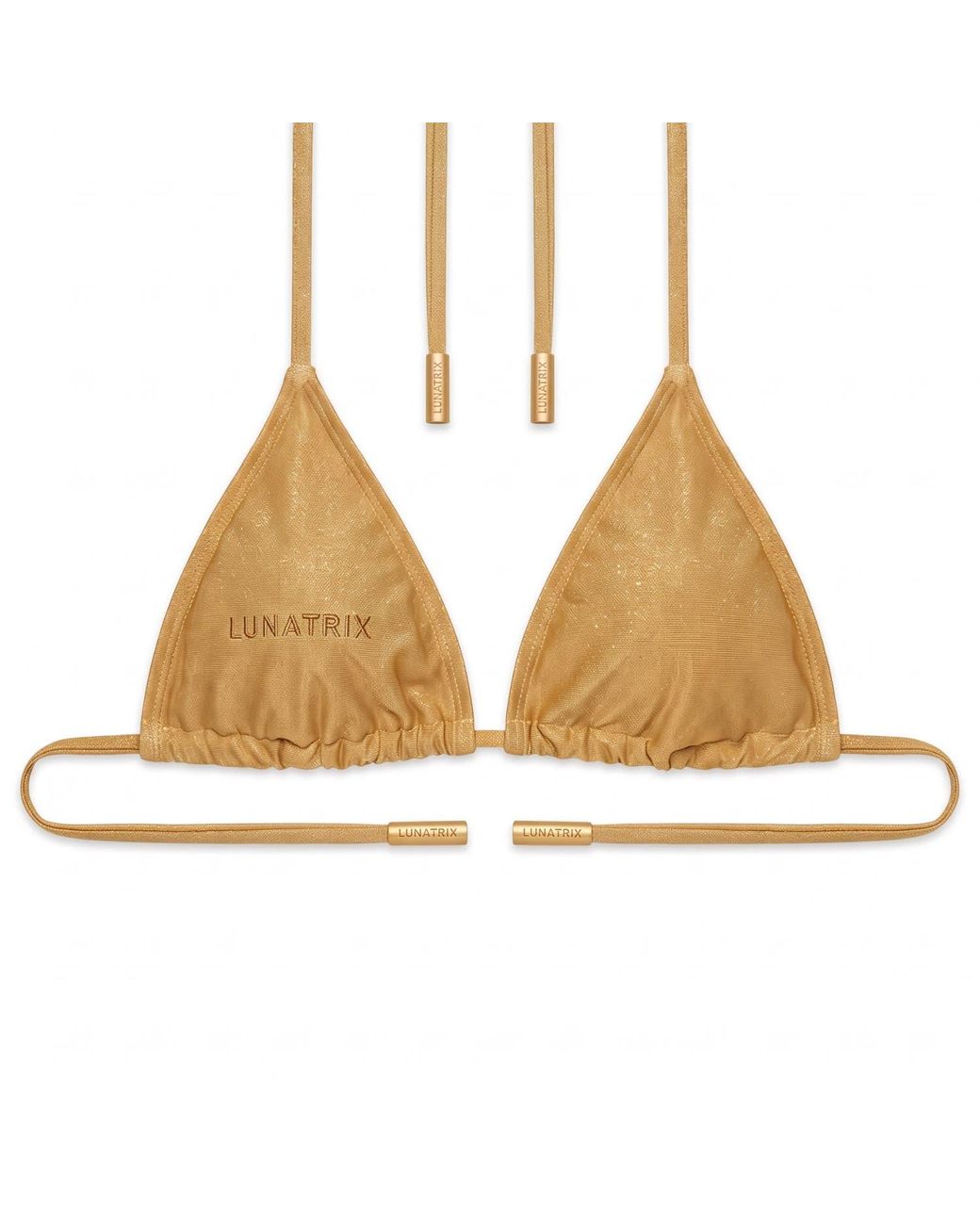Lunatrix Metallic Triangle Top