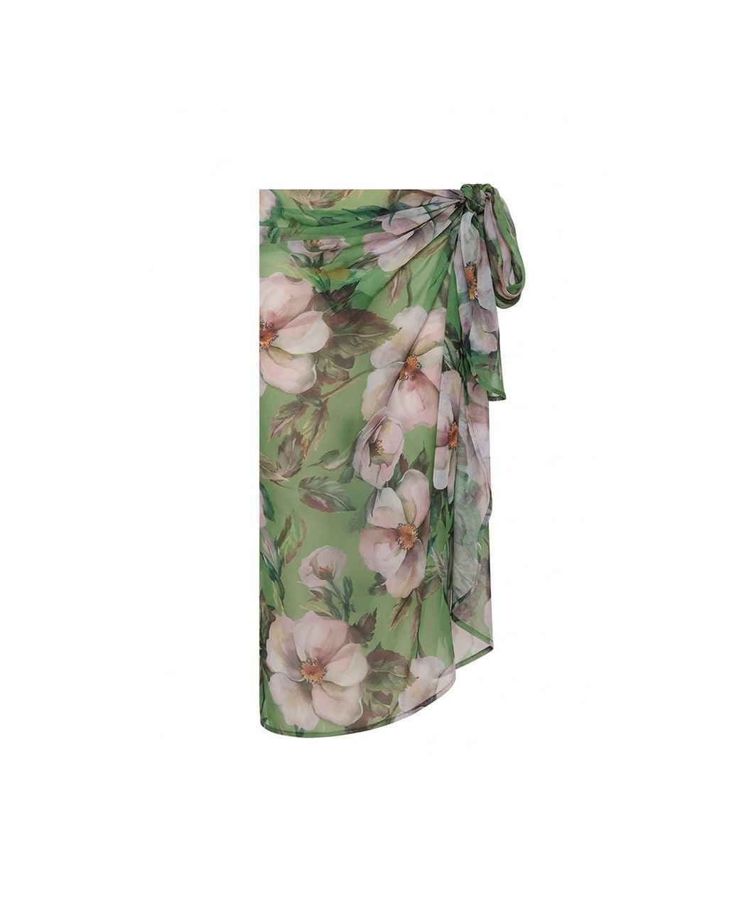 Nur Karaata Green Sheer Escape Pareo