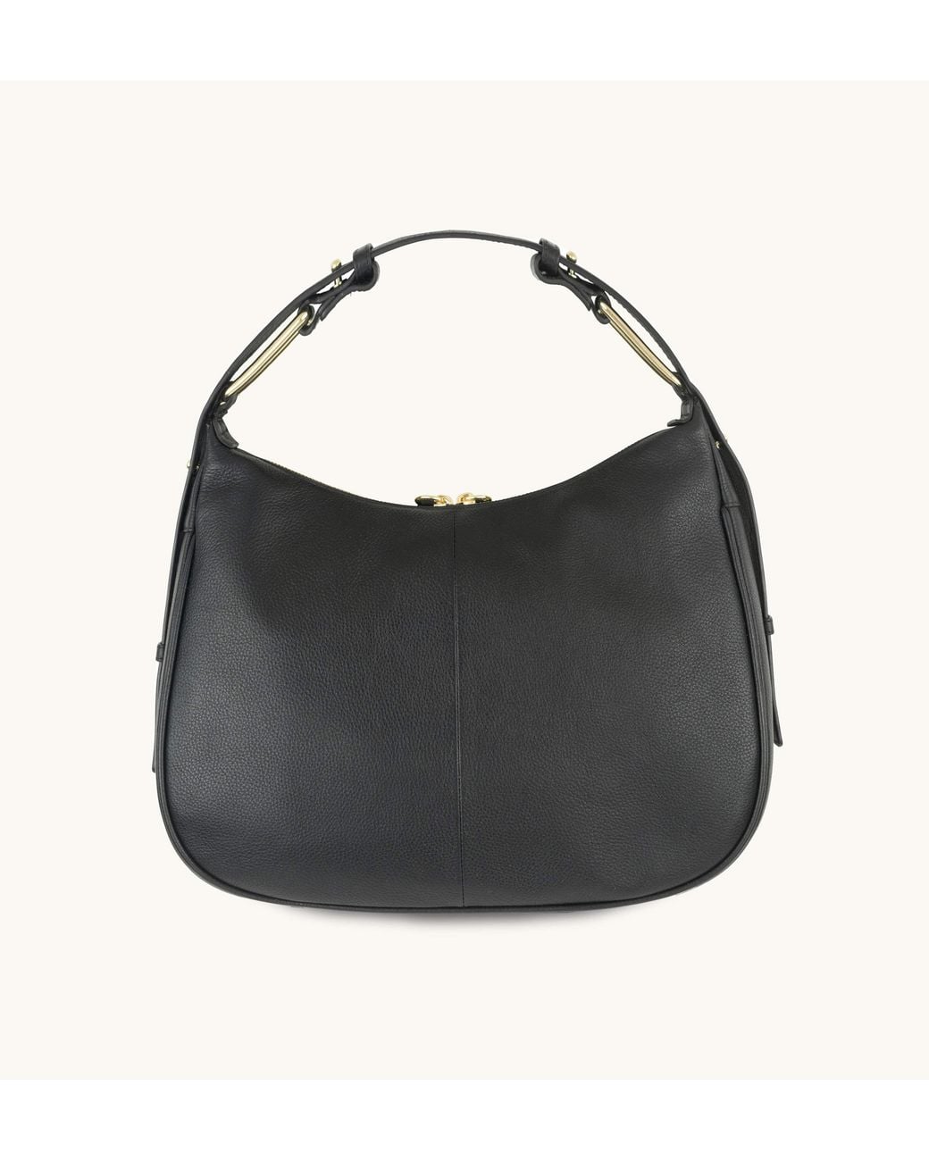 Apatchy London Black The Charlie Leather Bag