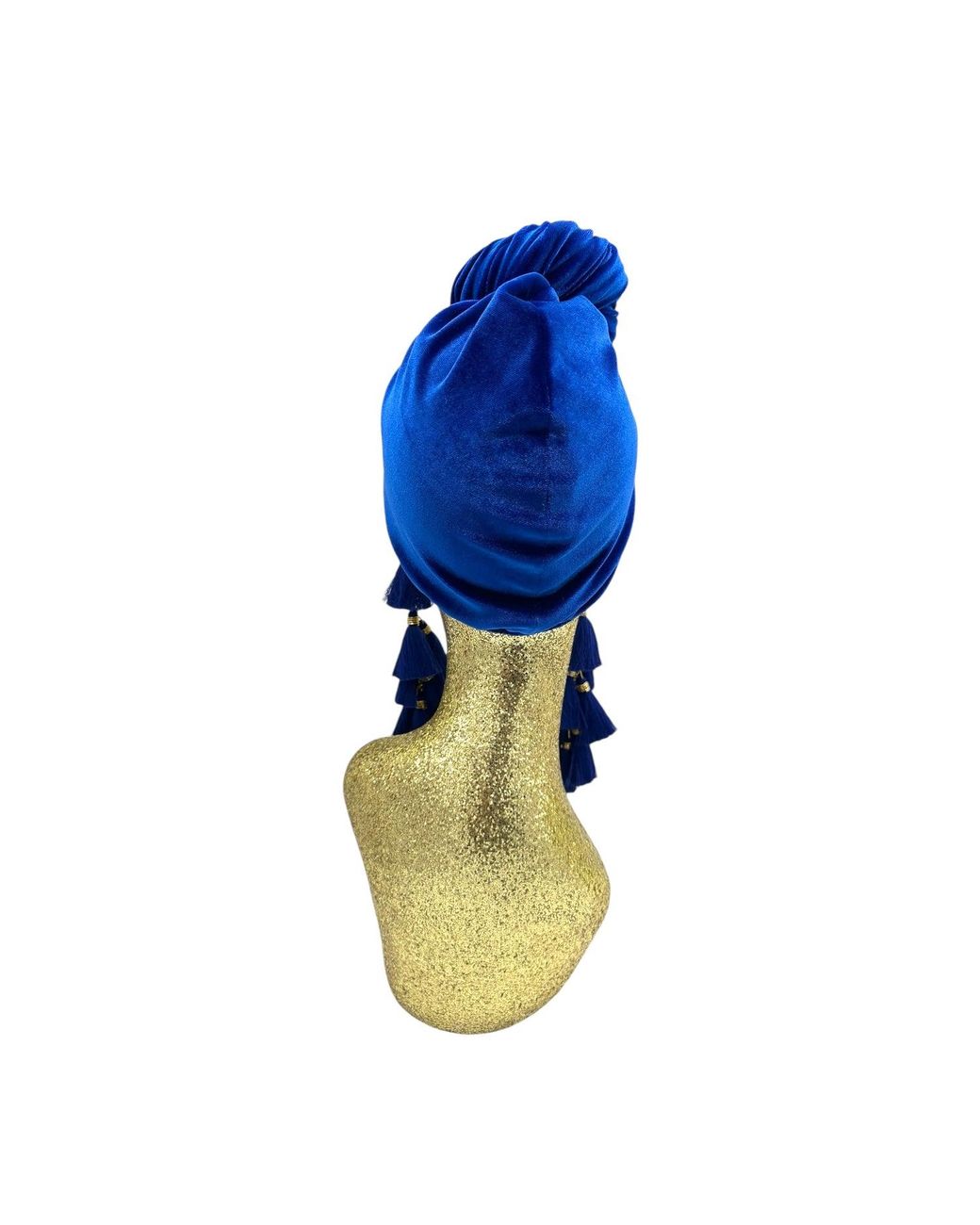 Julia Clancey Blue Electric Chacha Turban