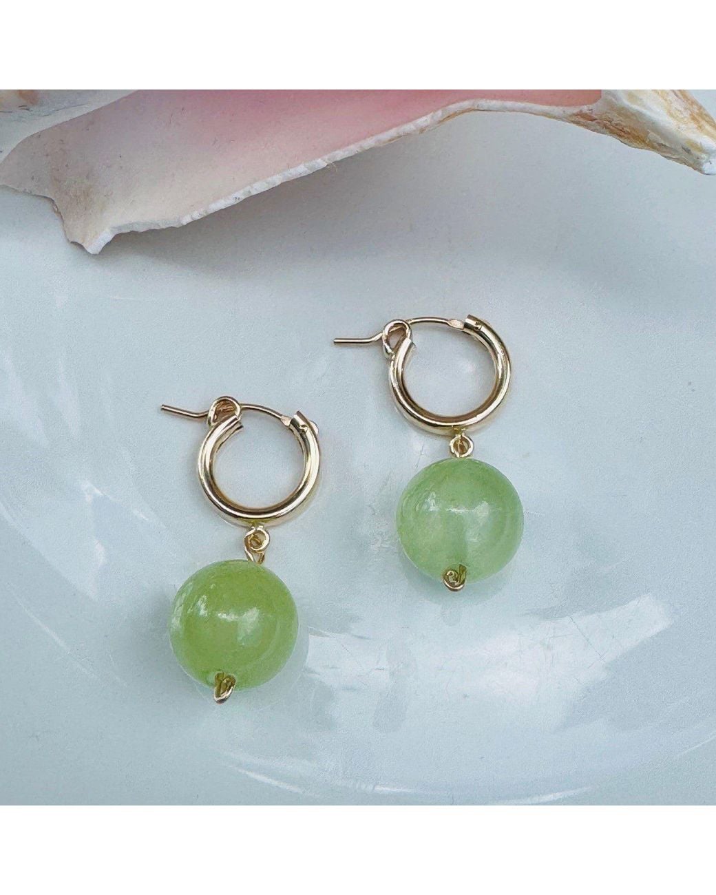 Lexi Jewelry Multicolor Serene Bolita Hoop Earrings