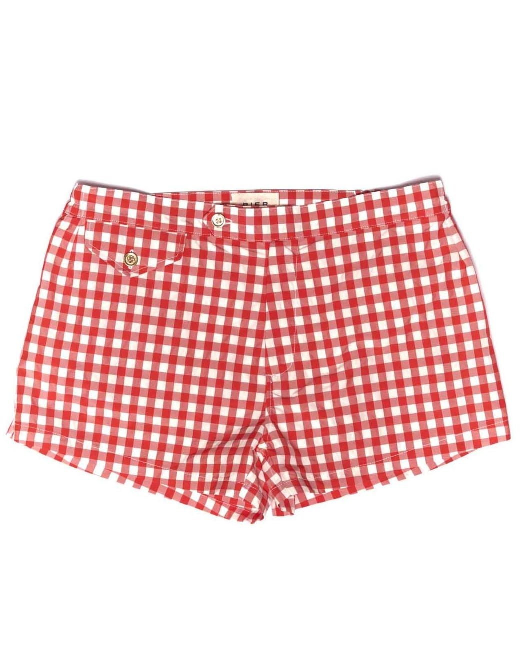 Pier Sicilia Red Ugo Checked for men