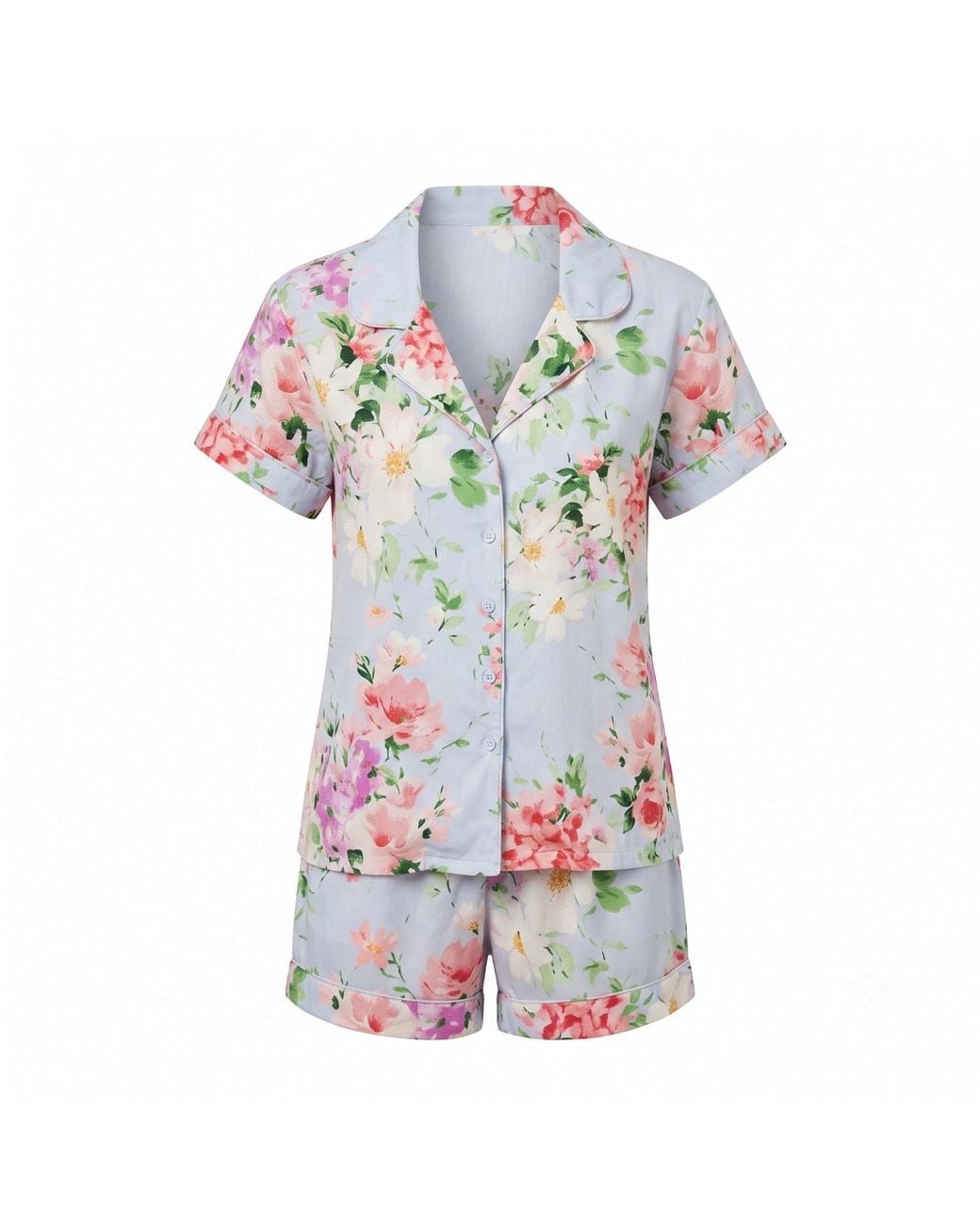 Yumi Kim Blue Beauty Rest Floral Pajama Set
