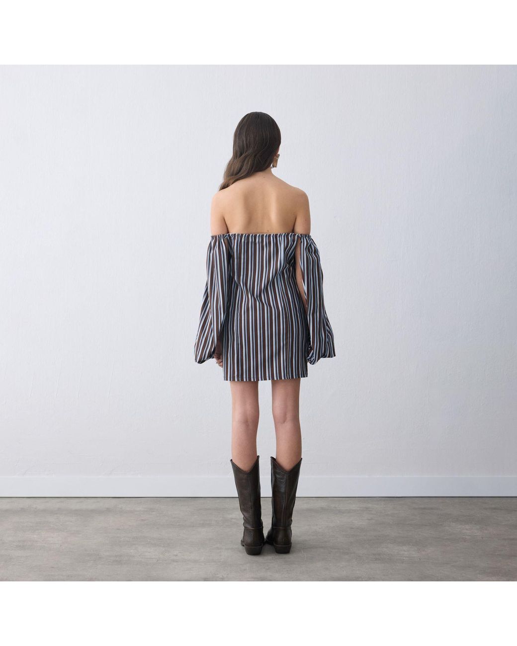 Thisisu Collection Blue Kaia Mini Dress