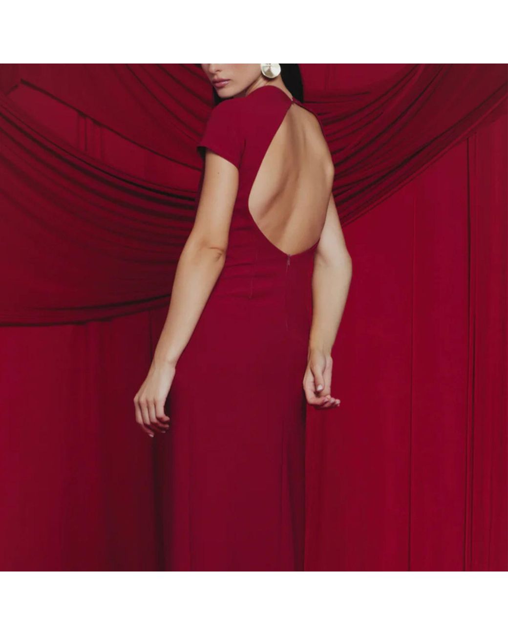 Koahari Red Meri Dress