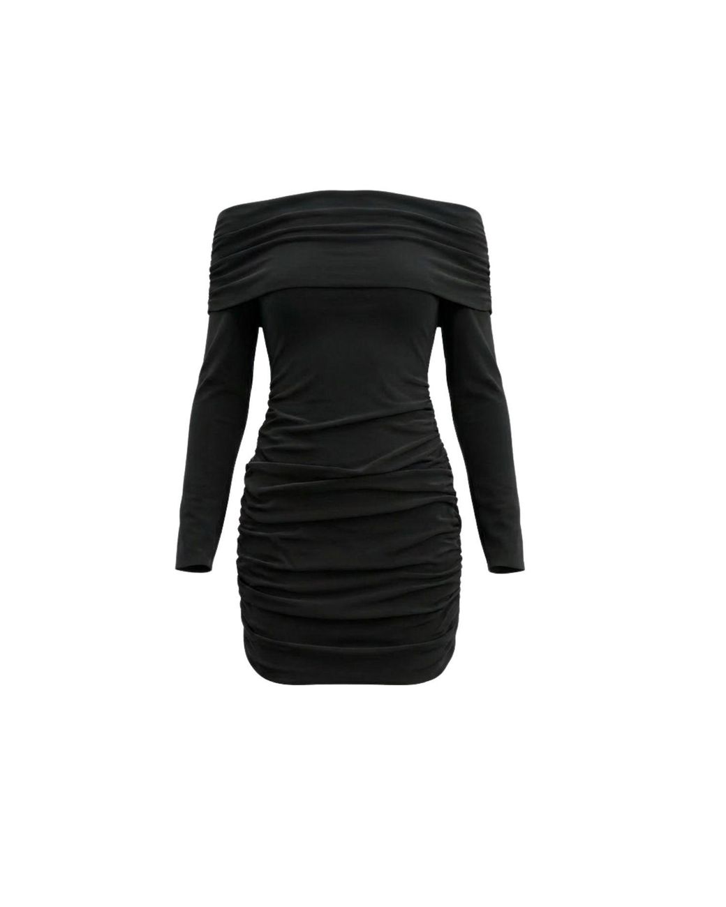 Alia Studio Black Elise Mini Dress