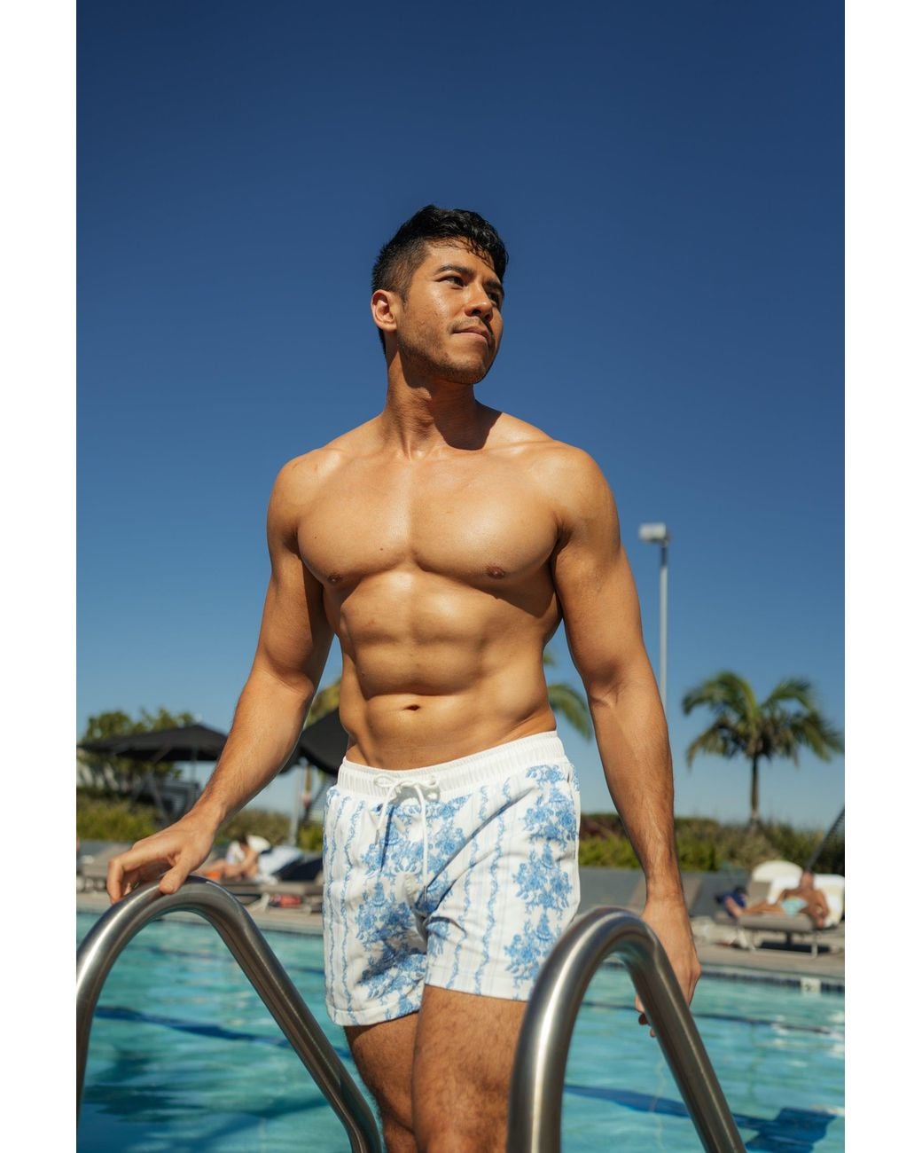 IVY SWIMWEAR Blue Bennie for men