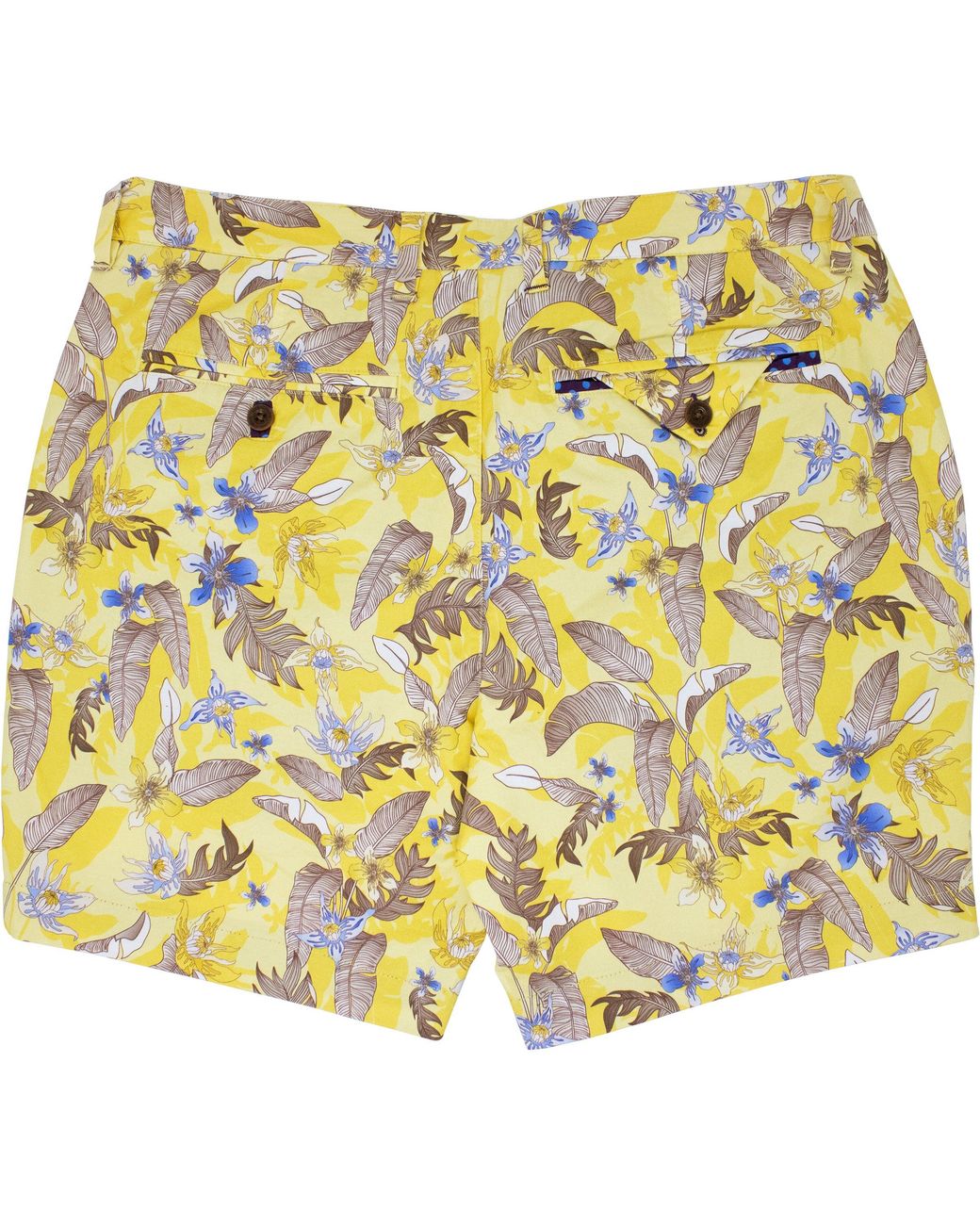 Lords of Harlech Metallic Edward Falling Flowers Short for men
