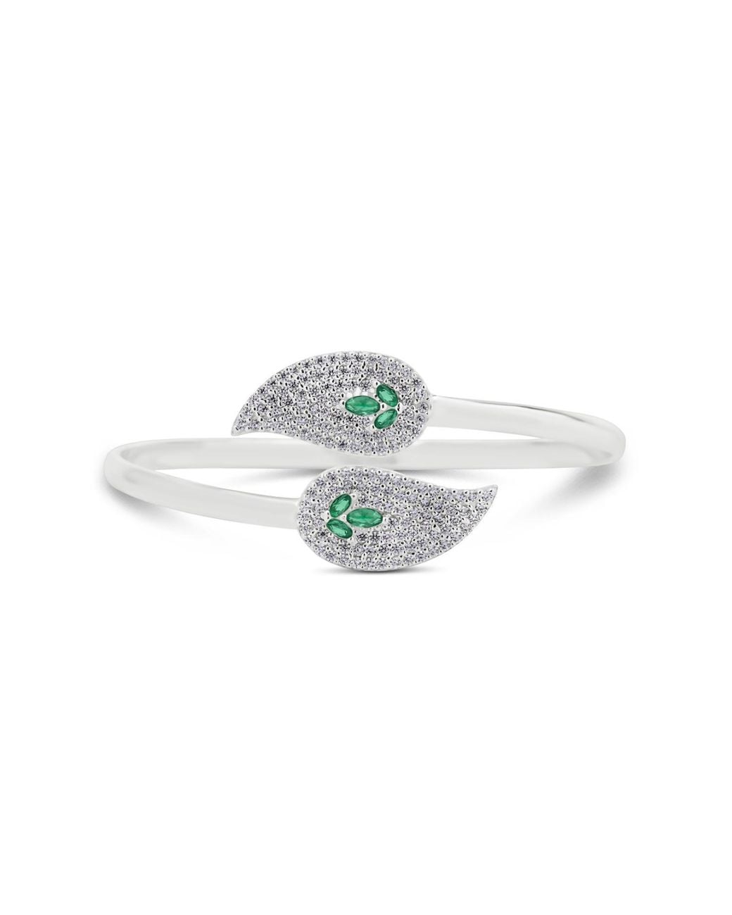 Najiba White Essence Cuff Bracelet