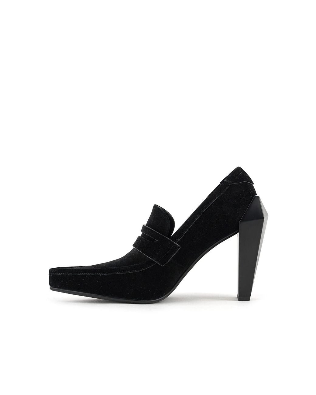 United Nude Black Gem Loafer Hi