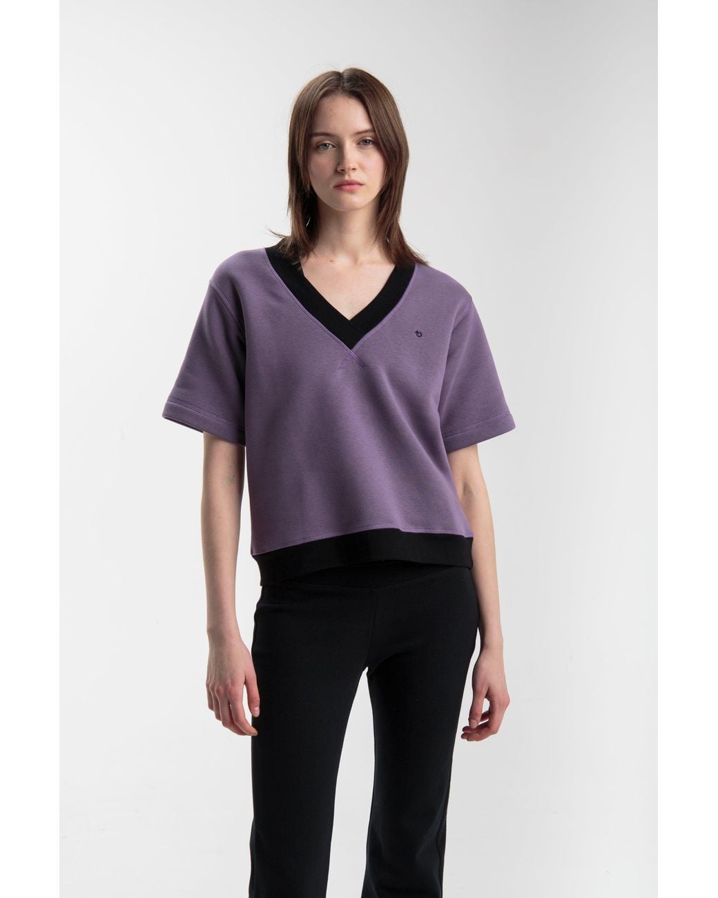 Reet Aus Blue Oversized T-Shirt For