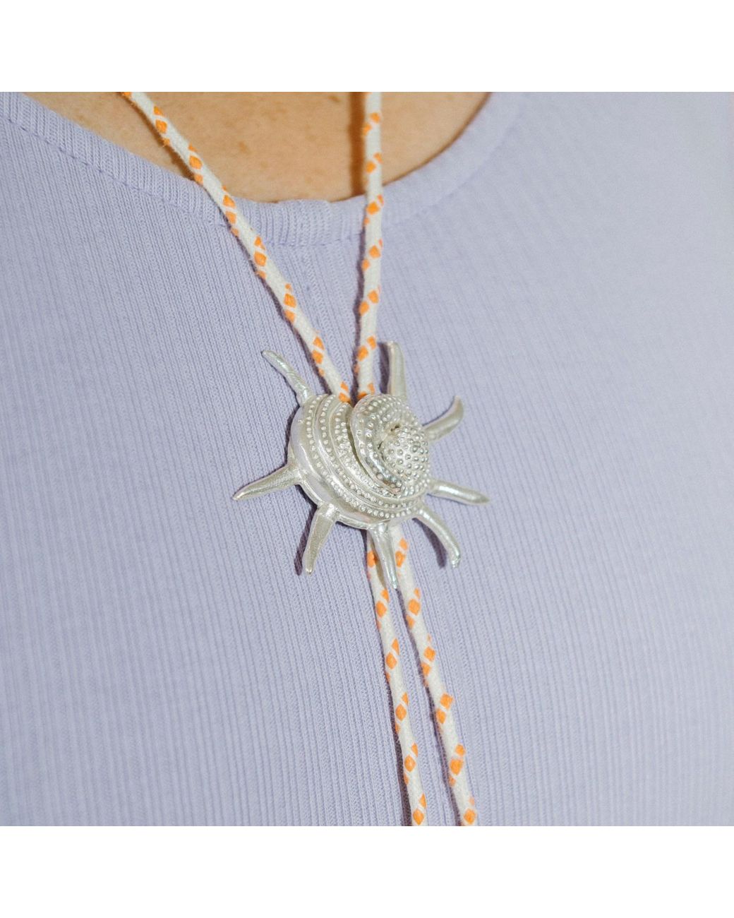 Raxada Metallic Bolo Tie "Cabo Peñas"