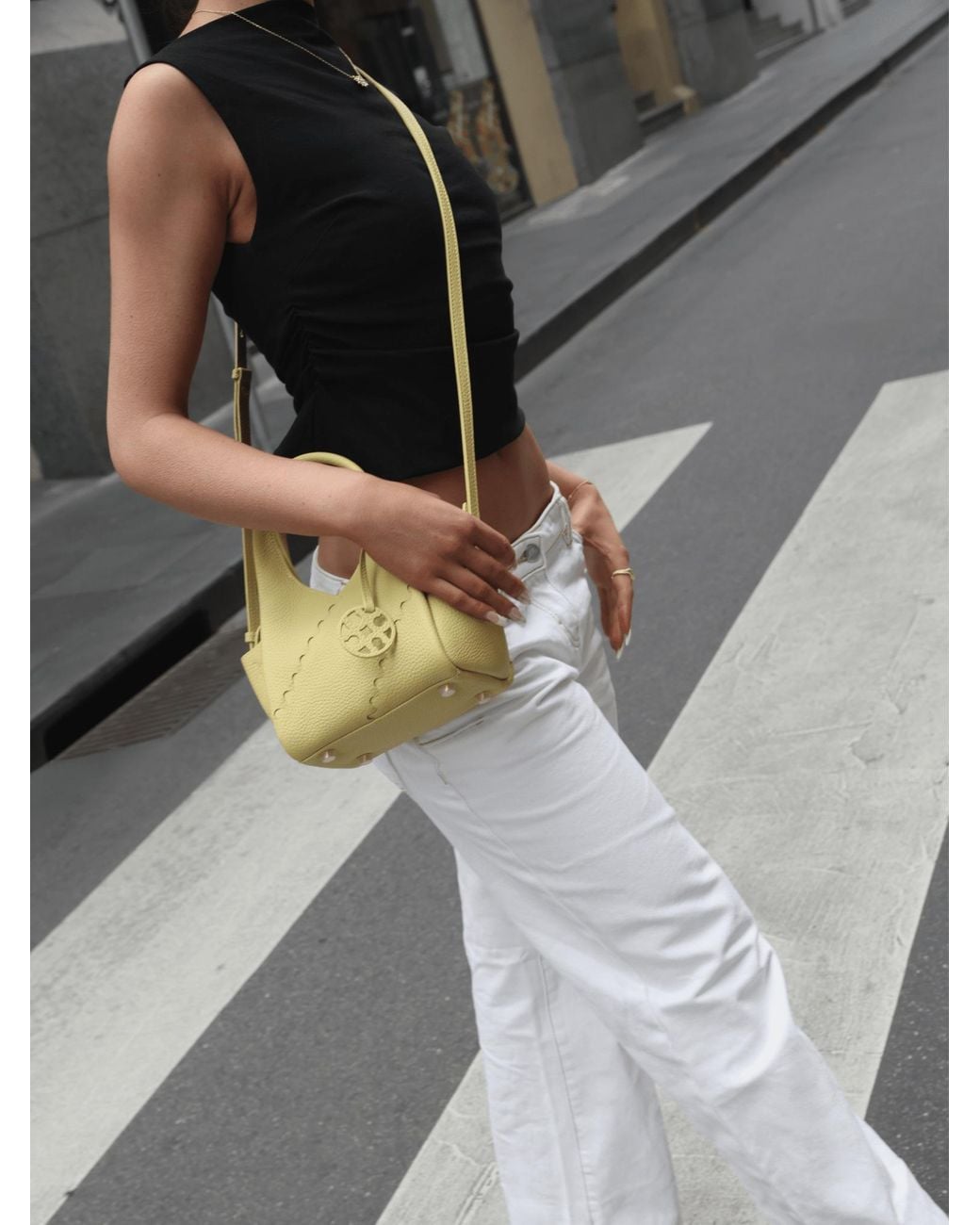 Orange Cube Metallic Everyday Urban Tote