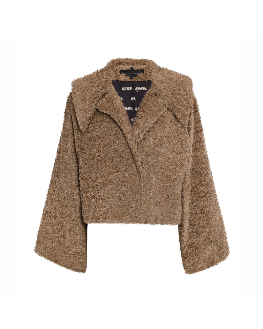 Sarah Regensburger Brown Bamboo Jacket