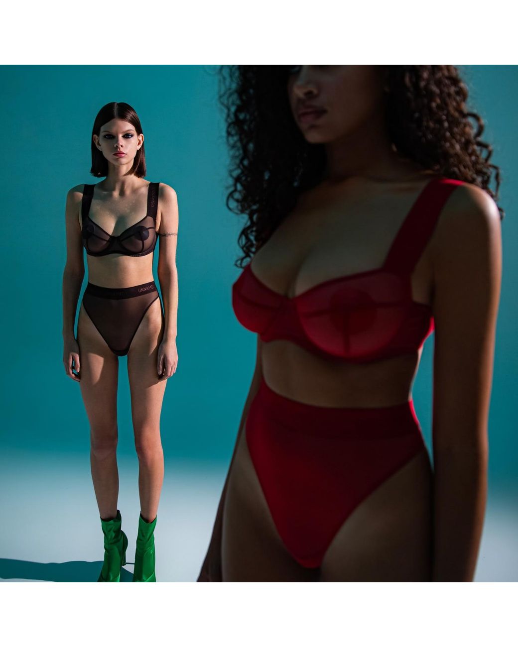 Zhilyova Pink Hanna High-Waisted Thong