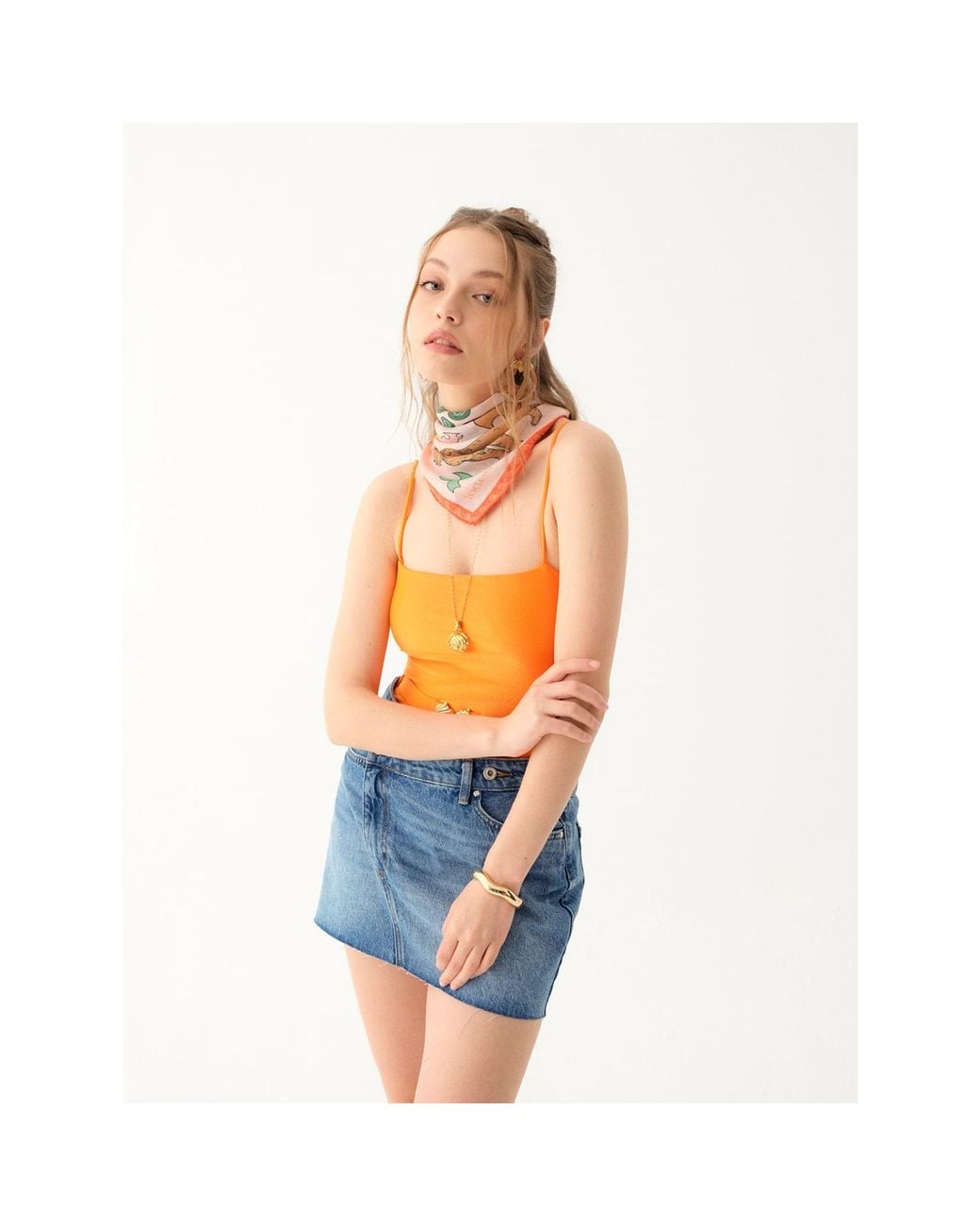 Iodes Pink Cunda Bandana/ Scarf
