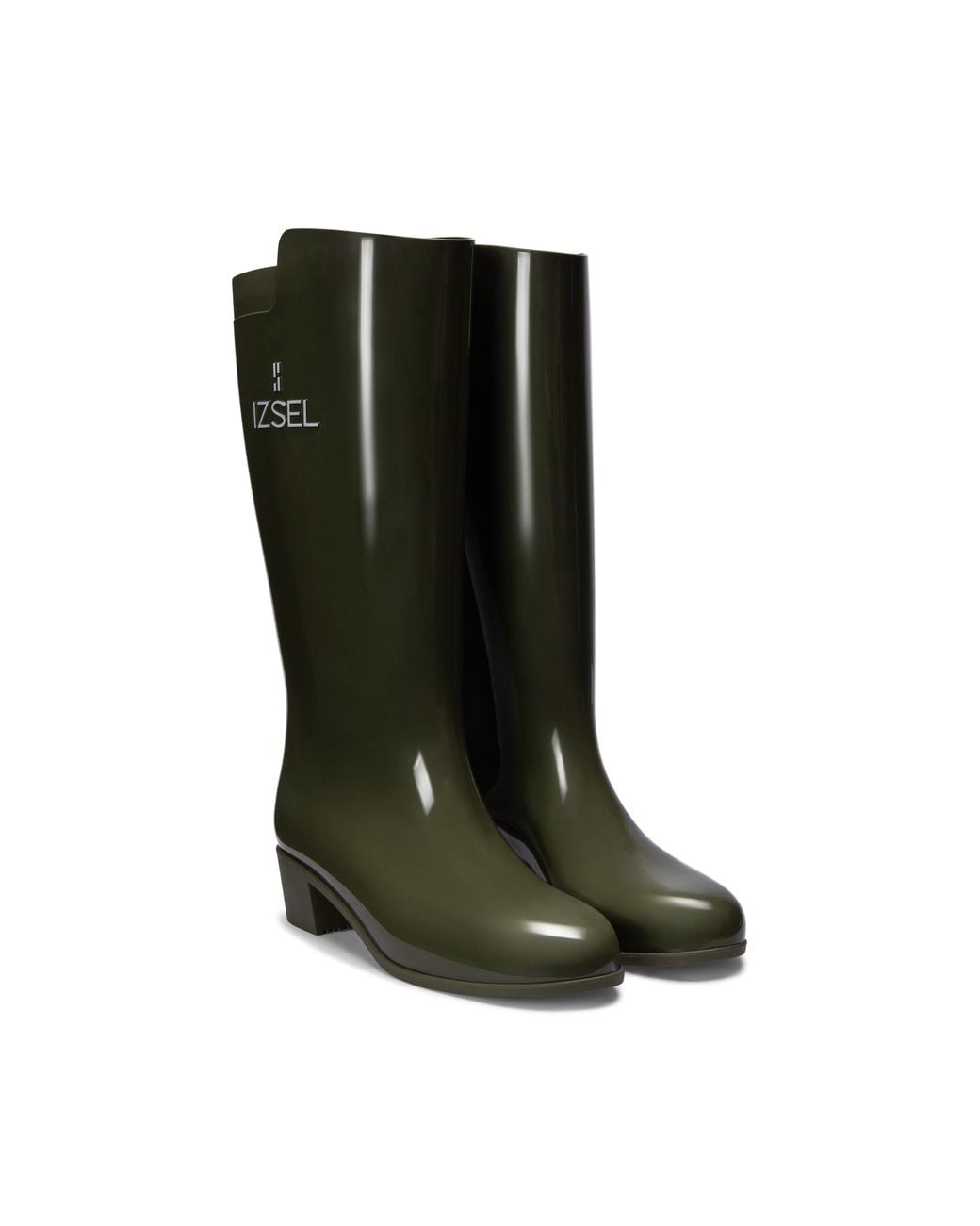 Izsel Black Classic Rain Boot