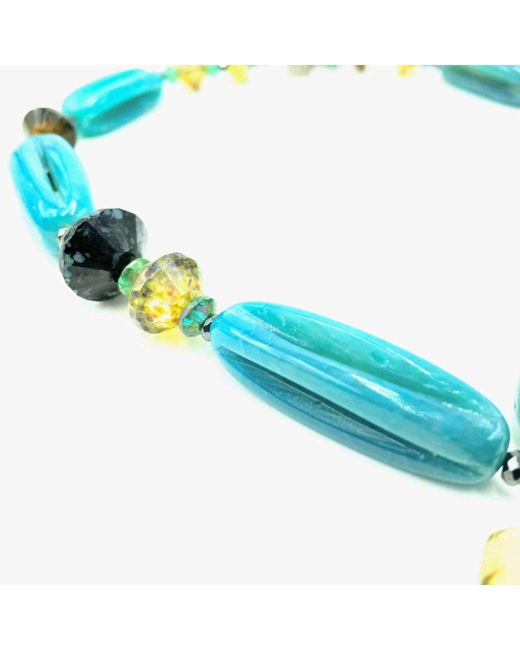 Amy Delson Jewelry Green Agatha
